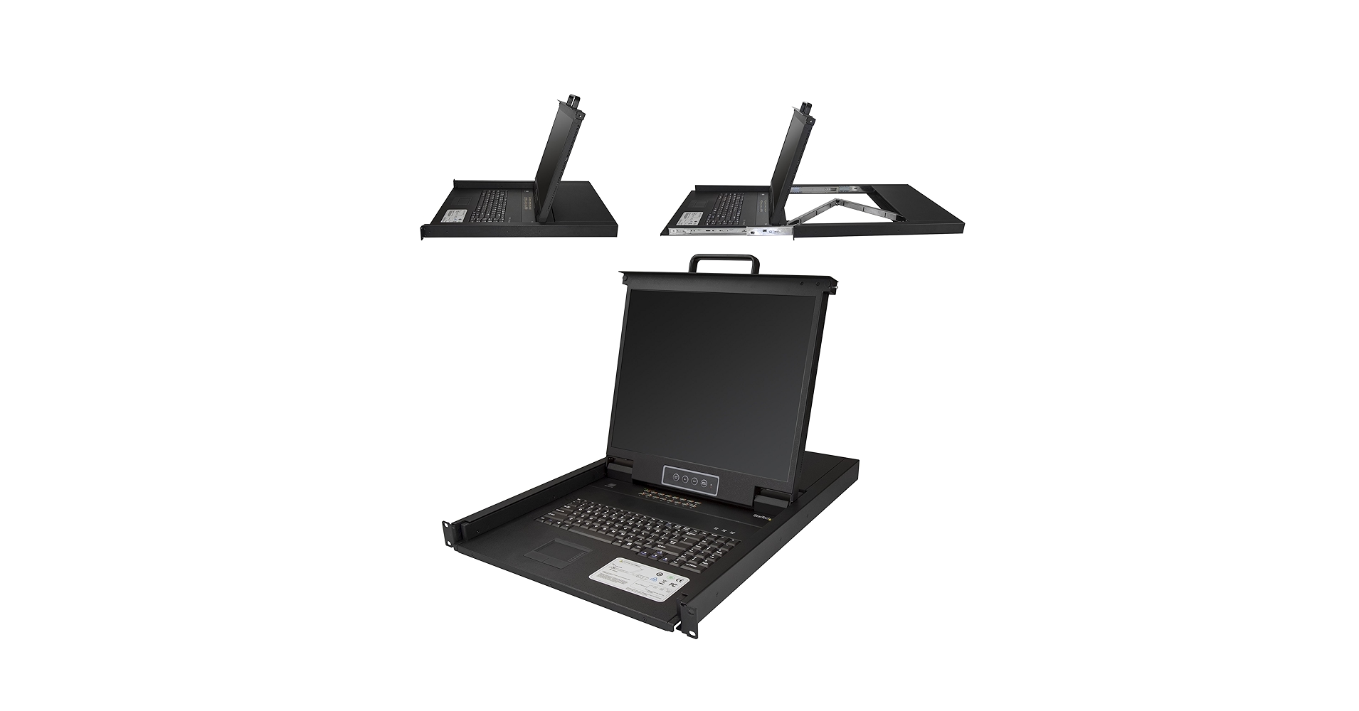 Amazon.com: StarTech.com Rackmount KVM Console - 1U - 19in